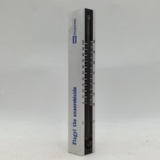 Vintage Thermometer Ole Jørgensen Denmark 1975 Flagyl May Baker Pharma Ad picture