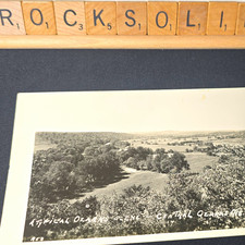 Vintage Postcard Ozarks MO - A Typical Osarks Scene Central Osarks Prairies Mo. picture