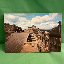 Edinburgh Castle, The Argyle Battery and Governor's House, Scotland, Postcard picture