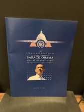 2009 President Barack Obama Inauguration Presidential Program. picture
