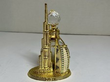 Empty Perfume Bottle: Mini Replica of Dubai's Burj Khalifa/Burj Al Arab on stand picture