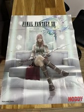 Final Fantasy XIII Poster Hobby Consolas LATAM Latin America Rare  picture