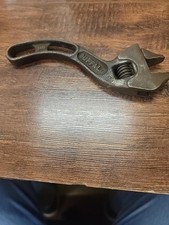 Vintage Barcalo Buffalo No. 6 Adjustable Wrench USA Cast Steel Antique Mechanic  picture