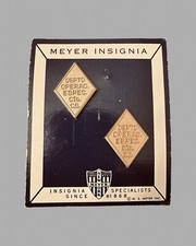 Rare DEPTO OPERAC CIA CG. Military Pin. Dept. Operation Spec Inc. C.G. Pin Meyer picture