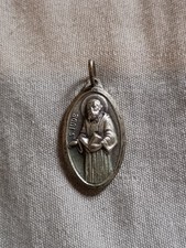 Antique St Jude Pray For Us Religious Medal. picture