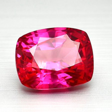 10.50 Ct Natural Hot Pink Mahenge Spinel Cushion Cut Certified Loose Gemstone picture