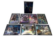 2022 Topps Chrome Star Wars Galaxy Refractor Lot (8 Cards) picture