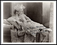 Priscilla Dean - Silent Screen Actress- 8x10 Photo - Signed | Autograph picture