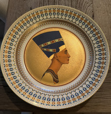 VERY RARE Vintage Kaiser West Germany Egyptian Queen Nefertiti Plate/Bowl 12.5