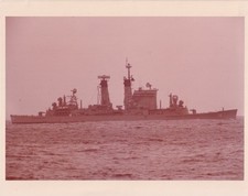 8x10 Original B&W Photo of an Unidentified Naval Ship picture