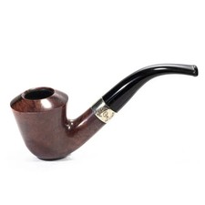 Peterson Aran Smooth Nickel Mounted Pipe B10 Fishtail picture