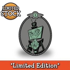 2020 Hazbin Hotel VOX PORTRAIT 1” Official Hard Enamel Pilot Pin Vivziepop picture