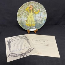 Reco Collector Plate Little Bo Peep John McClelland 1983 #8007A COA picture