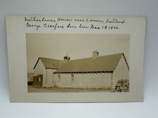 Netherbauer House Lauder Scotland RPPC George Clifford 1806 Birthplace picture
