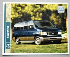 ORIGINAL 2004 FORD E-SERIES VAN SALES BROCHURE CATALOG ~ 18 PAGES ~ 9
