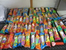 60 Different PEZ Candy Dispenser Lot w/package  (Please look @ pictures) picture