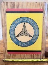 Vintage Mercedes Benz Advertising Sign,  circa 1950s picture