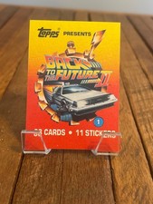 1989 Topps Back To The Future Part II Complete Trading Card Set 88 + 11 Stickers picture