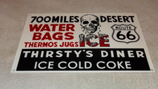 VINTAGE THIRSTY'S DINER US ROUTE 66 TRUCK STOP 12