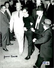 JAMES LEAVELLE SIGNED AUTOGRAPH 8X10 PHOTO JFK LEE HARVEY OSWALD BECKETT BAS COA picture
