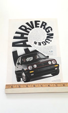 VOLKSWAGEN GTi  ORIGINAL 1991 AD picture