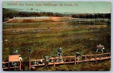 K18/ Mt. Gretna Pennsylvania Postcard c1910 Skirmish Run Rifle Range 269 picture