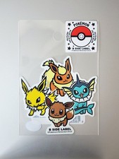 Eevee Evolutions Pokemon Sticker B-SIDE LABEL | Made in Japan | Waterproof & UV picture