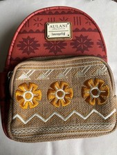 Loungefly Disney Aulani Moana Tapa Embroidered Mini Backpack Exclusive NWT picture