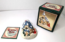 Crystal Falls Village Ornament First Community Church, No. 84234, Vintage, 1992 picture