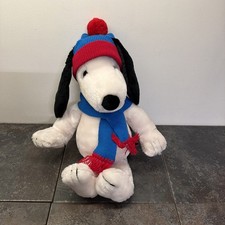 Vintage Large 18” Snoopy Plush United Feature Syndicate Stuffed Dog Peanuts 1972 picture