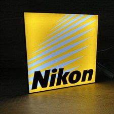 Nikon Logo Light Box 3D Printed USB LED Lamp Neon Sign For Camera Decorative 7in picture