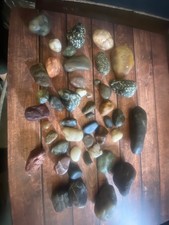 # 12 beautiful river, tumble stones, assorted sizes picture