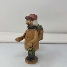 1995 Herz-Wine Maker Hand Made Wood Smoker 7” picture