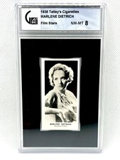 1936 TATLEY’S CIGARETTES MARLENE DIETRICH GAI 8 NM-MT picture