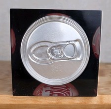 🍒 Vintage 1980s Cherry Coke Coca-Cola Solid Lucite Can Display / Paperweight picture