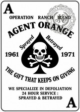 Vietnam War Agent Orange DEATH CARD Digital Art Download Photo Picture picture