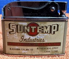 Vintage BROTHER-LITE Lighter SUN TEMP BASE BOARD RADIATION Blenheim NEW JERSEY picture