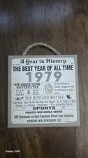 1979 Birth Year Memrobilia. Wall Hang Or Desk Sighn. New Made In The Usa picture