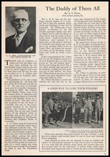 1931 L. A. Tilden L&N Railroad Clerk Lebanon Junction KY Photo Article Print Ad picture