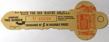 1950 Disney TREASURE ISLAND MOVIE Bon Marche Seattle P-I Treasure Chest Key picture