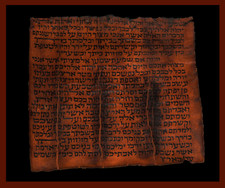 RARE MEZUZAH HANDWRITTEN MANUSCRIPT ON DEER PARCHMENT 250-300 YRS OLD MOROCCO picture