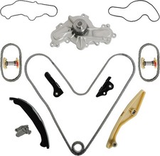 Timing Chain Kit with Water Pump, For Ford Edge/Explorer/F-150/Flex/Police In... picture