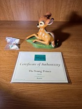 Disney WDCC BAMBI The Young Prince FIGURINE Statue SCULPTURE Figure COA BOX NEW picture