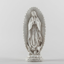 7 Inch Handcrafted Our Lady of Guadalupe Statue,Catholic Resin Religious Figurin picture