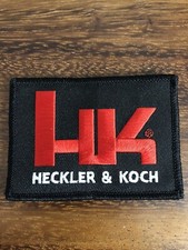 HK PATCH H&K HECKLER HOOK FASTENER BACKING PATCH USP HK45C HK45 VP9 P30 VP40 P7 picture