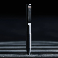 Big Idea Design Pocket Pro Pen Titanium Body Black Auto-Adjusting Collet Grip picture