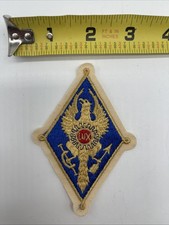 Vintage PI BETA PHI Womens Sorority Patch Original 1950s / 1960s Cut Edge Eagle picture