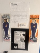 Ronald Reagan VOO DOO & RAH RAH RONNIE Dolls 1984 Political Collection Press Kit picture