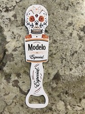 MODELO BEER STEEL BOTTLE OPENER BARTENDER SPEED BAR TOOL. Day Of The Dead picture