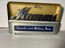 1940's-1950's HAMM'S CASH REGISTER BEER SIGN - VERY RARE - ORIGINAL UNRESTORED picture